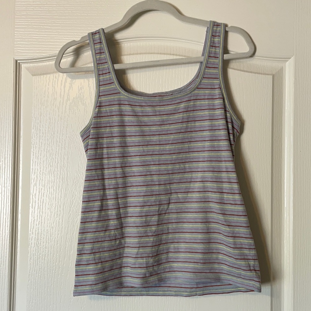 Striped Madewell tank top